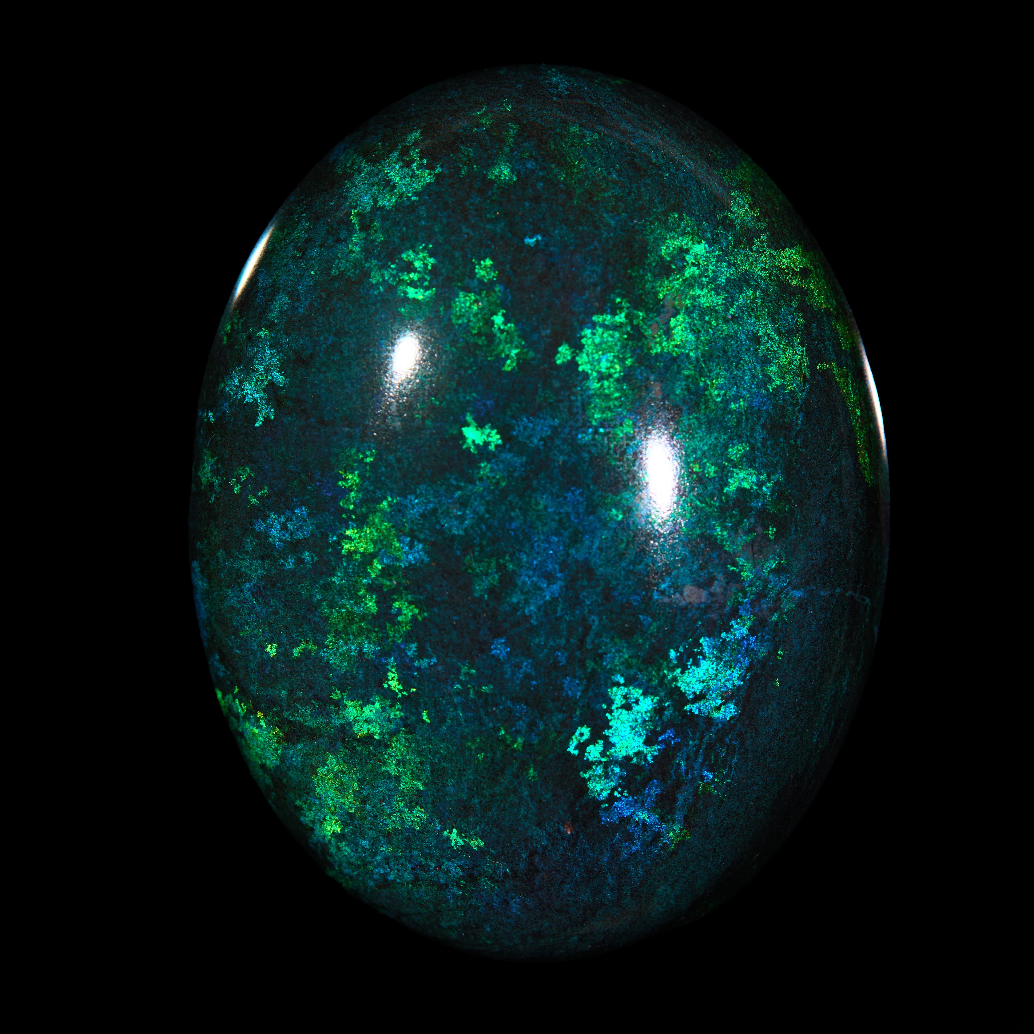 122.7 Ct. Australian Legacy Opal - Green Moon #OL1466