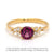 18K Gold Natural Diamond Celestial Bloom Ring Mount MR002 - FABER JEWELS