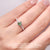 18K Gold Natural Diamond Luna Whisper ring mount MR008 0.15ct - FABER JEWELS