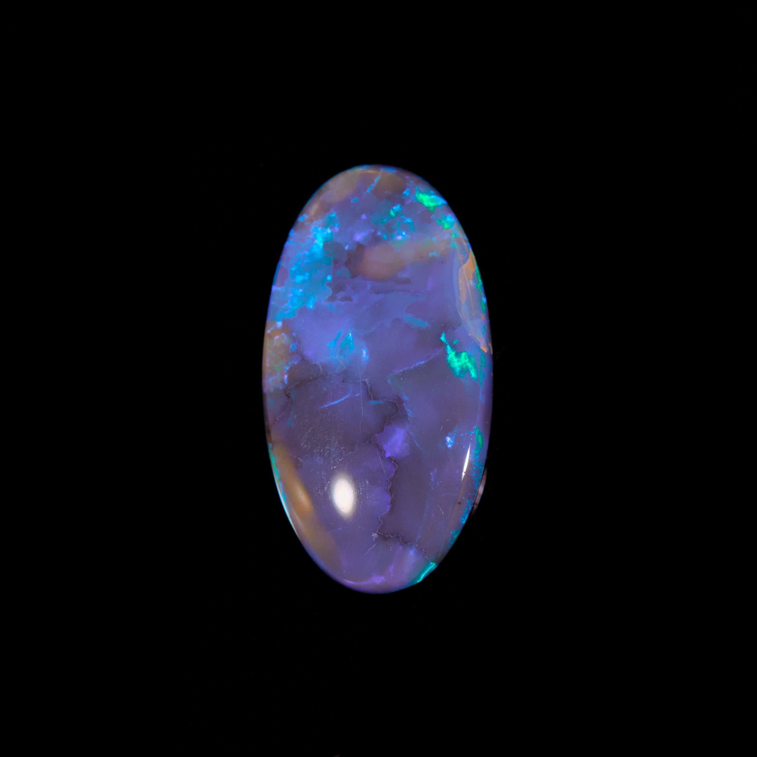 3.81 Ct. Australian Legacy Opal - Rare Semi-Harlequin #OL1019