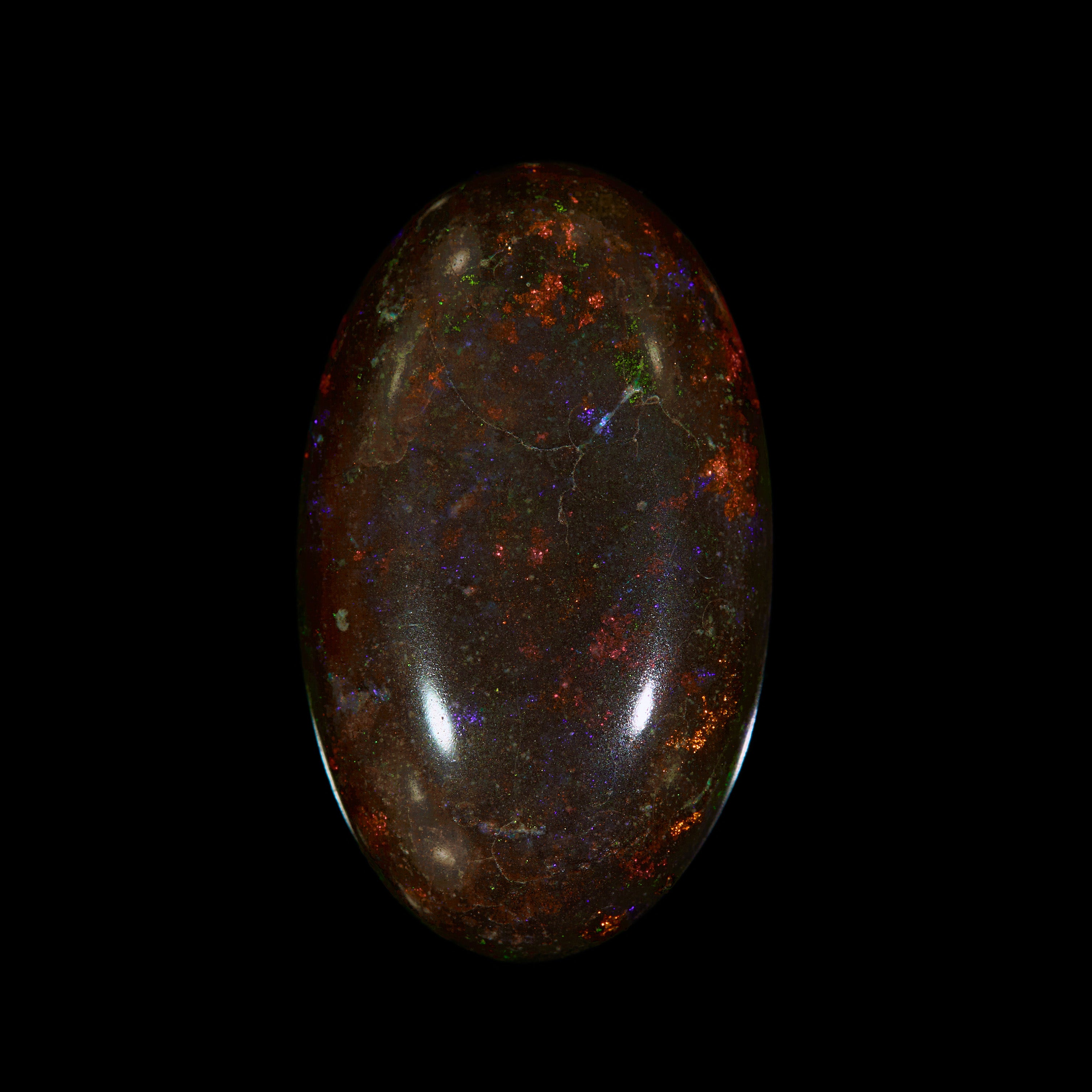 17.06 Ct. Australian Legacy Opal - Desert & fire #OL1059