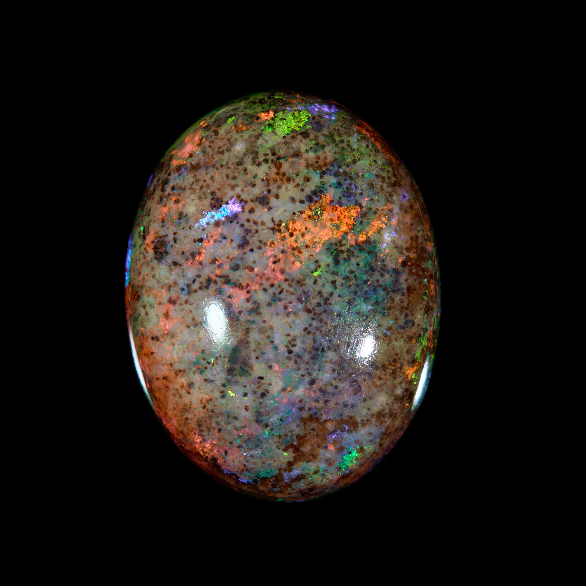 8.2 Ct. Australian Legacy Opal - Cob Web & Color #OL1076