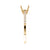 18K Gold Natural Diamond Linea ring mount RM1003 t.c.w. 0.15ct