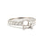 18K Gold Natural Diamond Luica Ring Mount RM1123 t.c.w. 0.49ct