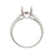 18K Gold Natural Diamond Luica Ring Mount RM1123 t.c.w. 0.49ct