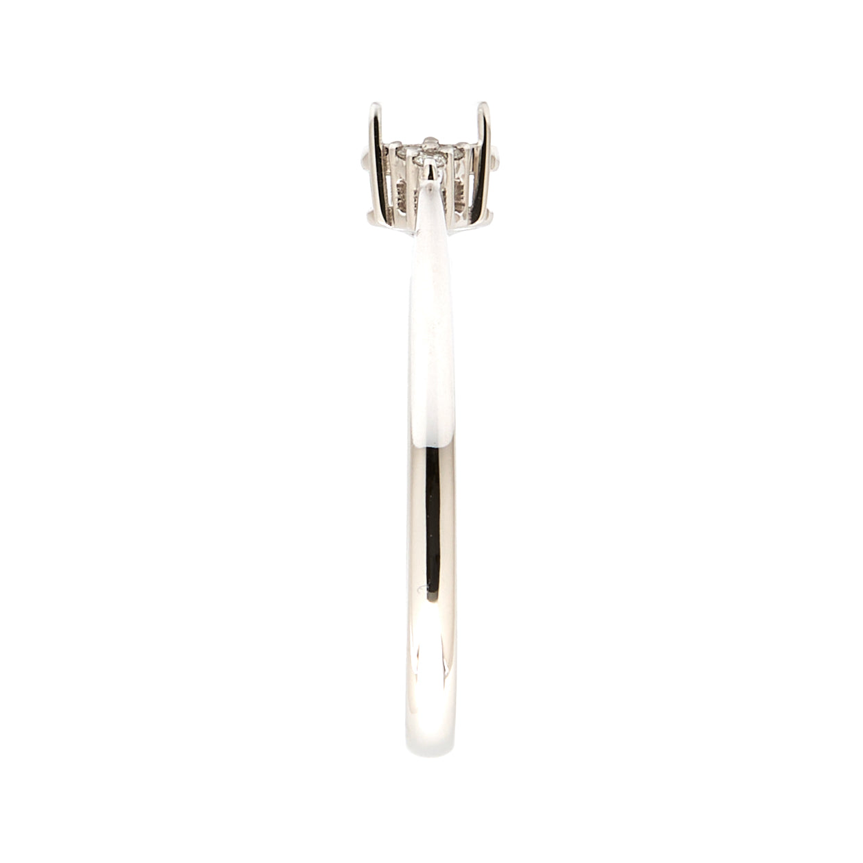 18K Gold Natural Diamond Blossom ring mount RM1202