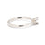 18K Gold Natural Diamond Whisper Trio ring mount RM1211