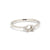 18K Gold Natural Diamond Whisper Trio ring mount RM1211