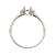 18K Gold Natural Diamond Whisper Trio ring mount RM1211