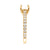 18K Gold Natural Diamond  Elyra Ring Mount RM1492 t.c.w. 0.58ct