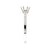 18K Gold Natural Diamond Luna Whisper ring mount RM1502 0.15ct