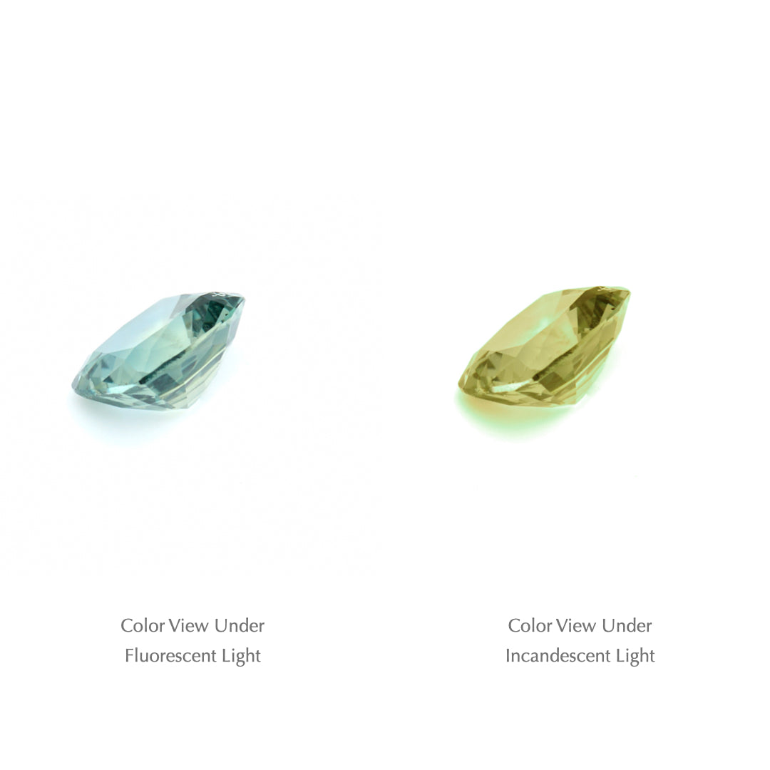 0.74 Ct. Tanzanian Color Change Sapphire TCC1001