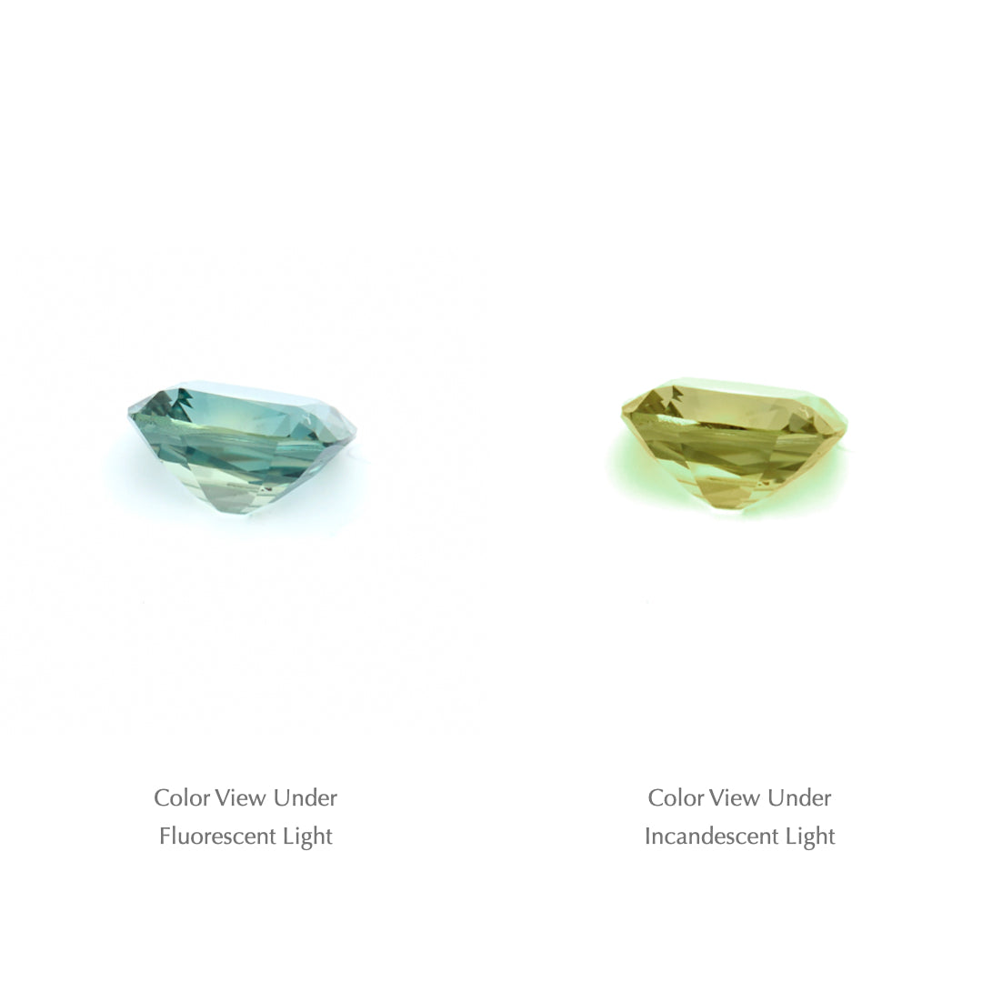 0.74 Ct. Tanzanian Color Change Sapphire TCC1001