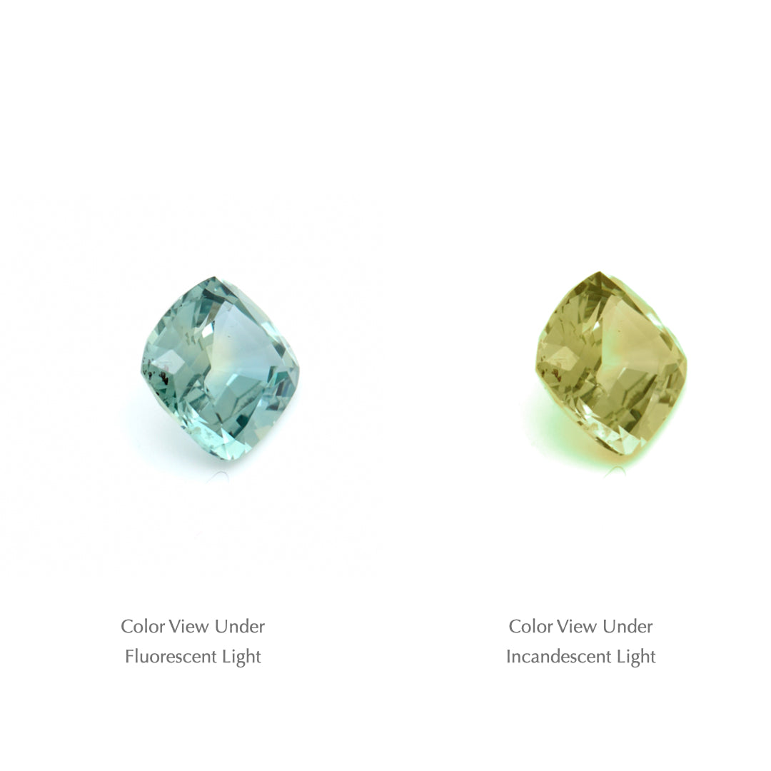 0.74 Ct. Tanzanian Color Change Sapphire TCC1001