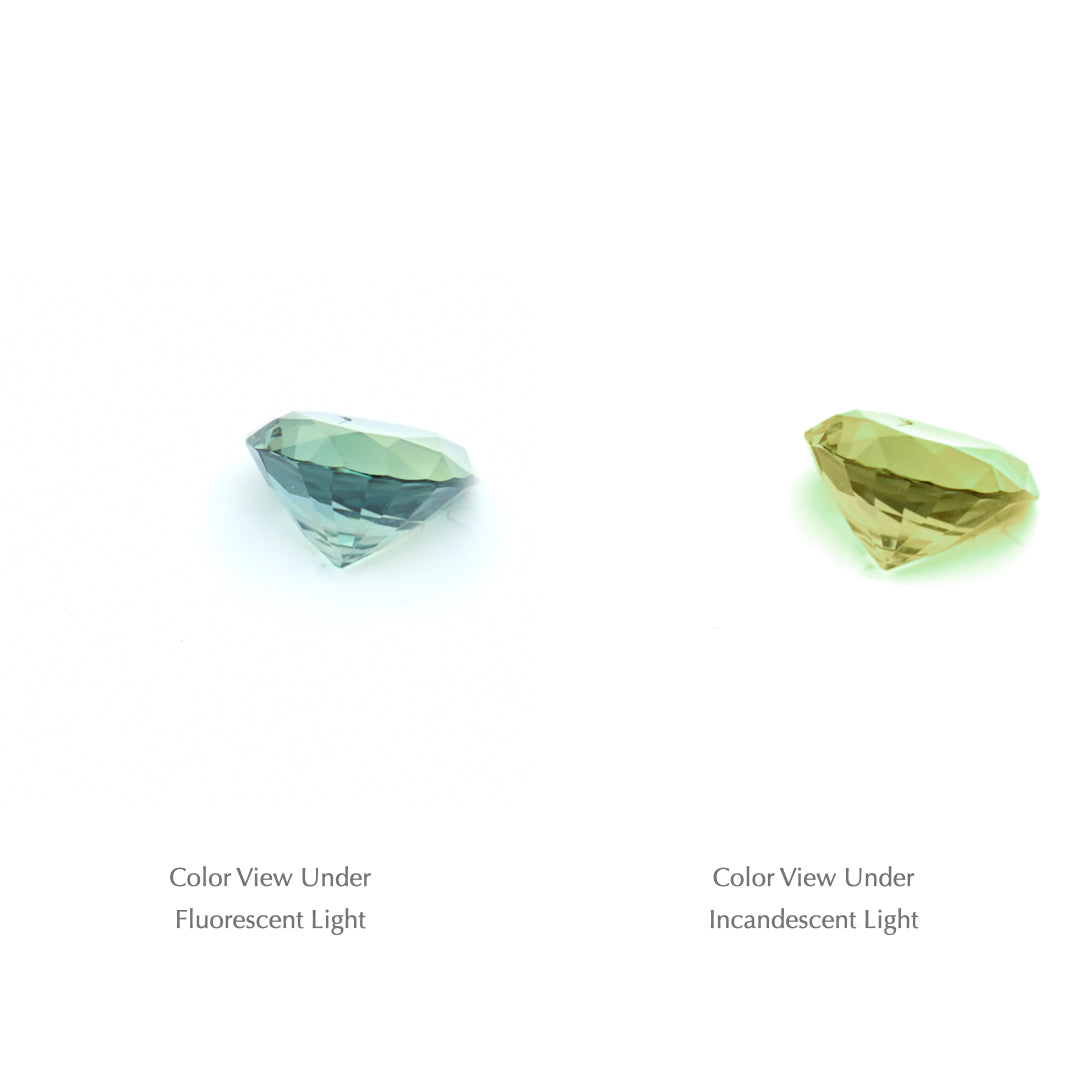 0.70 Ct. Tanzanian Color Change Sapphire TCC1002