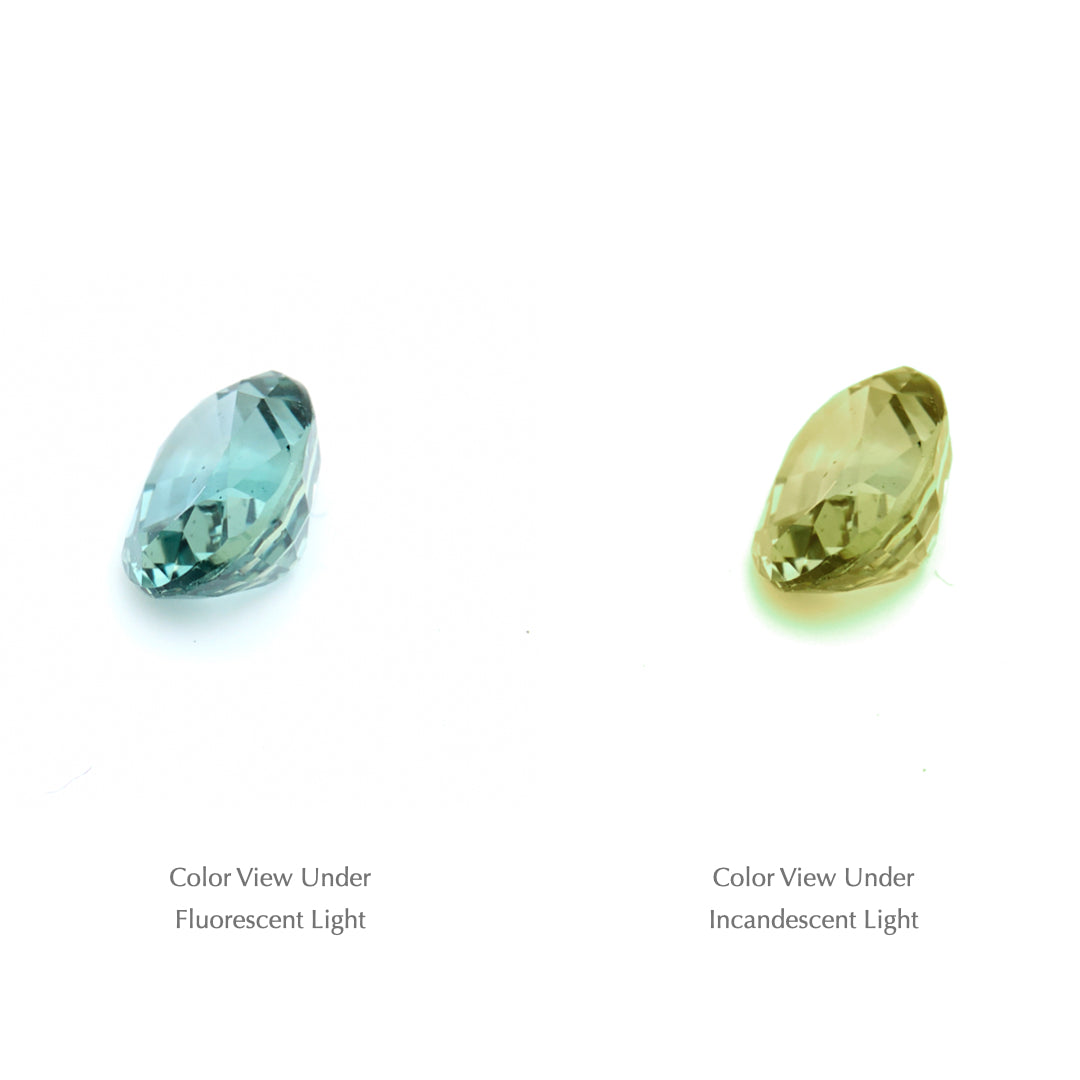 0.79 Ct. Tanzanian Color Change Sapphire TCC1003