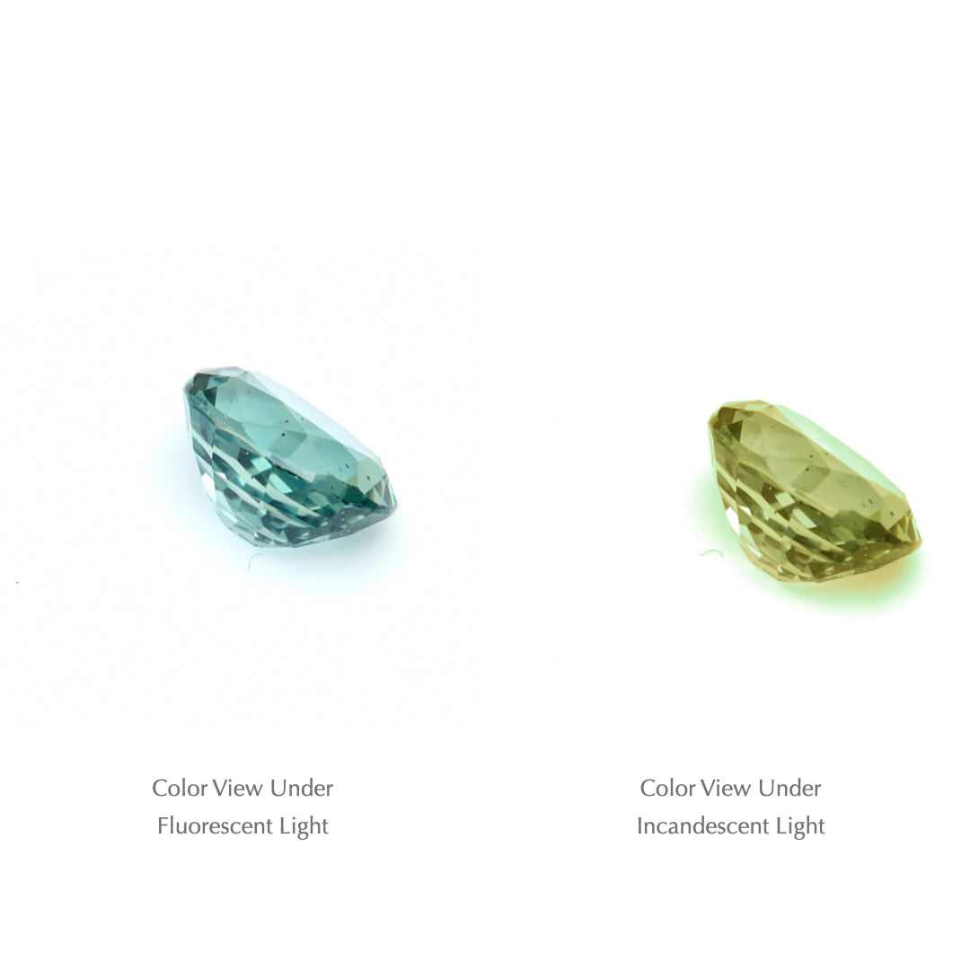 0.79 Ct. Tanzanian Color Change Sapphire TCC1003
