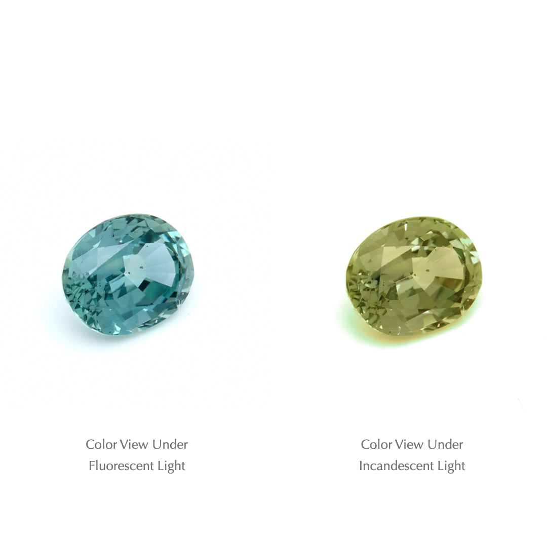 0.79 Ct. Tanzanian Color Change Sapphire TCC1003