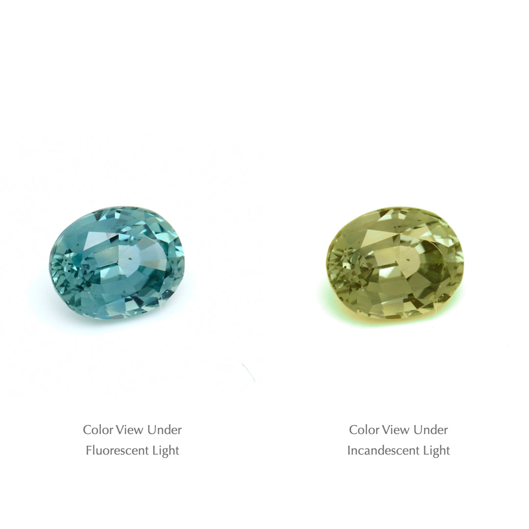 0.79 Ct. Tanzanian Color Change Sapphire TCC1003