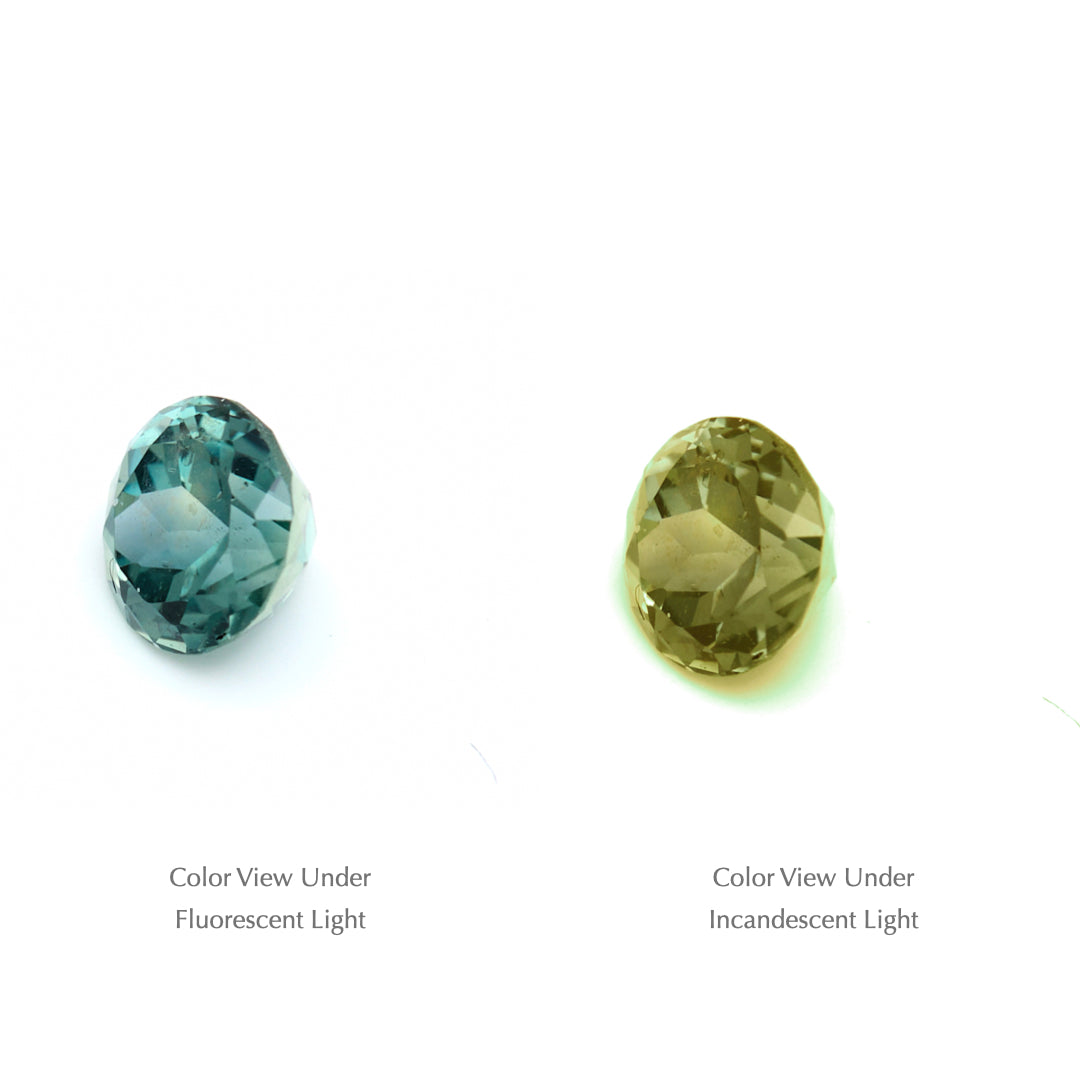 0.89 Ct. Tanzanian Color Change Sapphire TCC1004