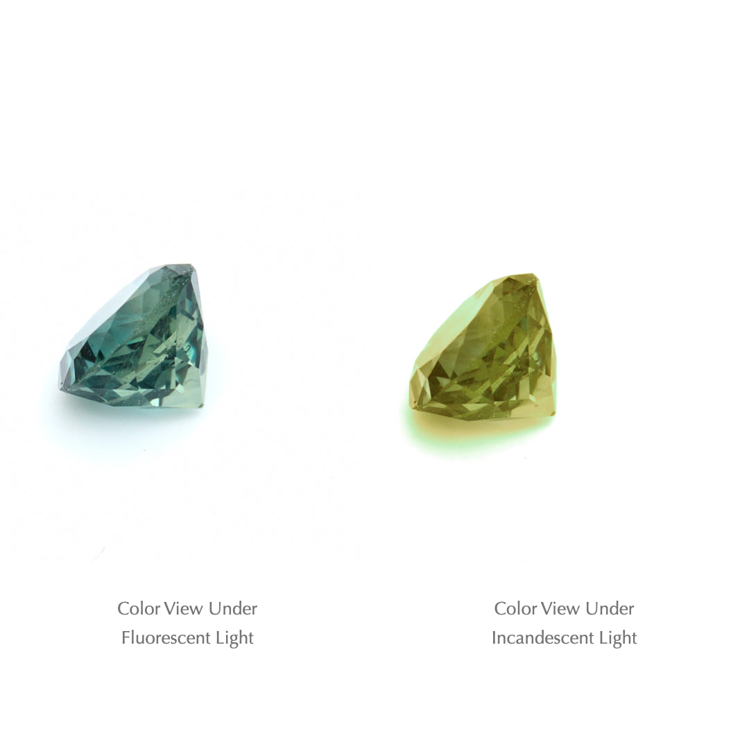 0.89 Ct. Tanzanian Color Change Sapphire TCC1004