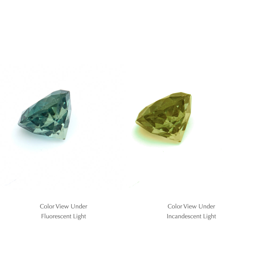 0.89 Ct. Tanzanian Color Change Sapphire TCC1004