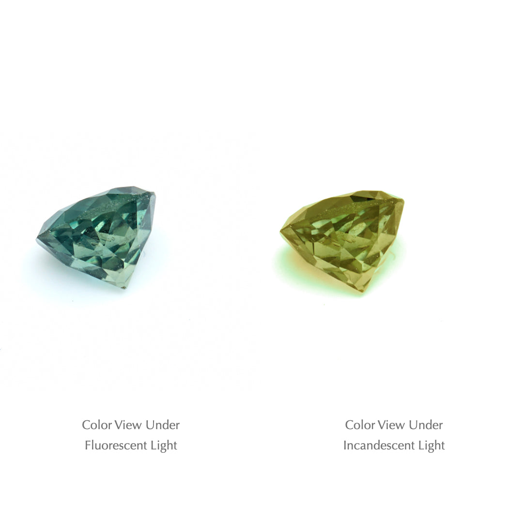 0.89 Ct. Tanzanian Color Change Sapphire TCC1004
