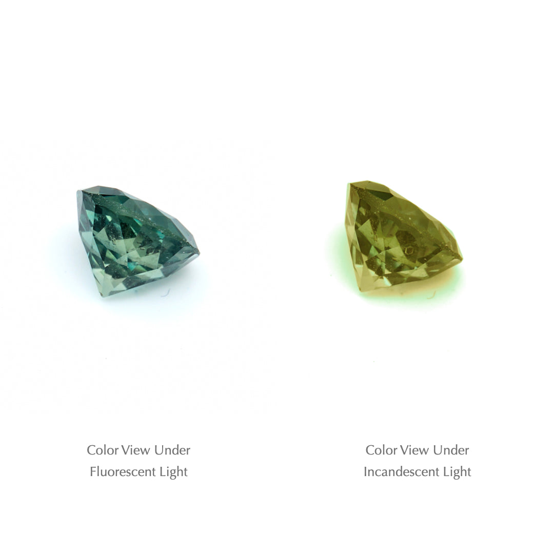 0.89 Ct. Tanzanian Color Change Sapphire TCC1004