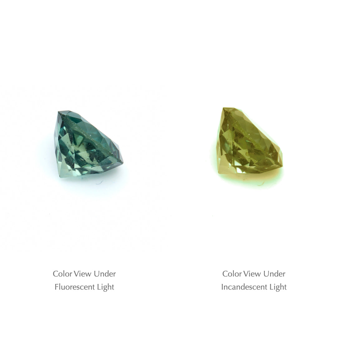 0.89 Ct. Tanzanian Color Change Sapphire TCC1004