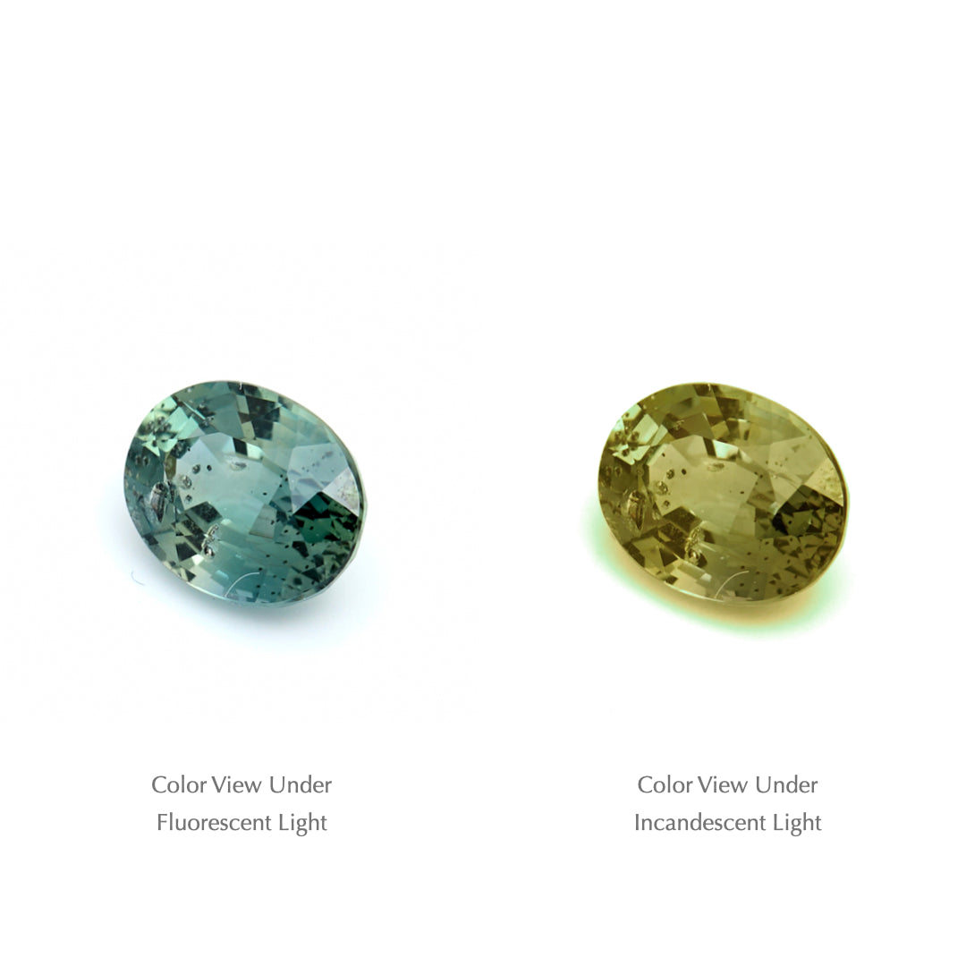 0.89 Ct. Tanzanian Color Change Sapphire TCC1005