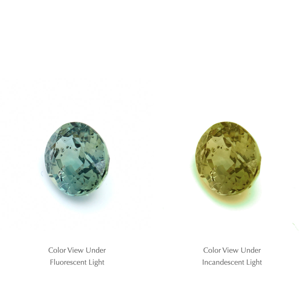 0.89 Ct. Tanzanian Color Change Sapphire TCC1005