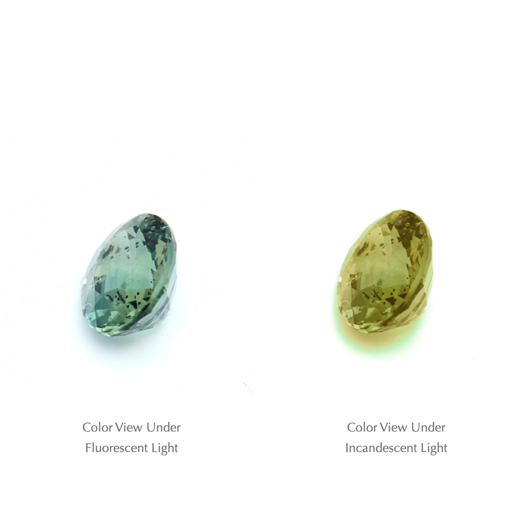 0.89 Ct. Tanzanian Color Change Sapphire TCC1005
