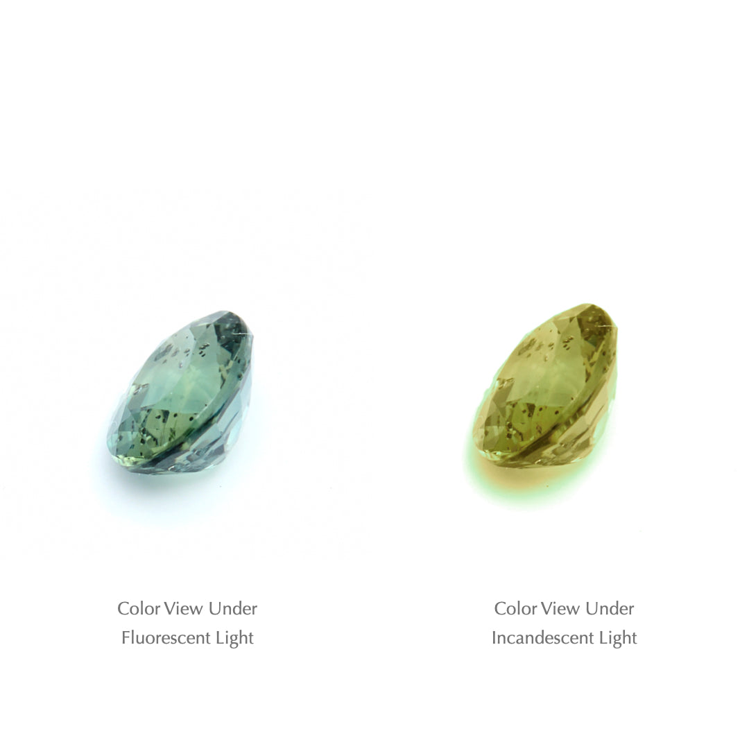 0.89 Ct. Tanzanian Color Change Sapphire TCC1005