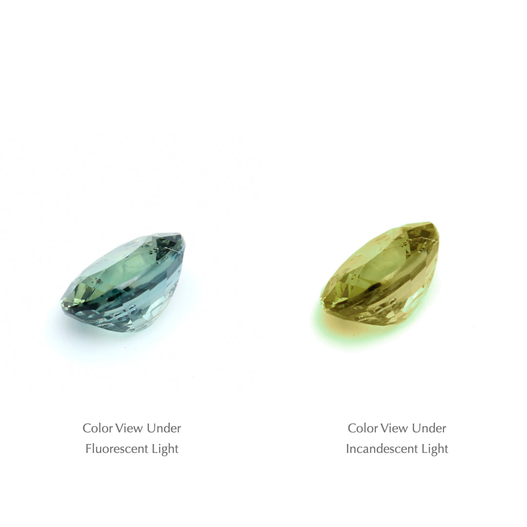 0.89 Ct. Tanzanian Color Change Sapphire TCC1005