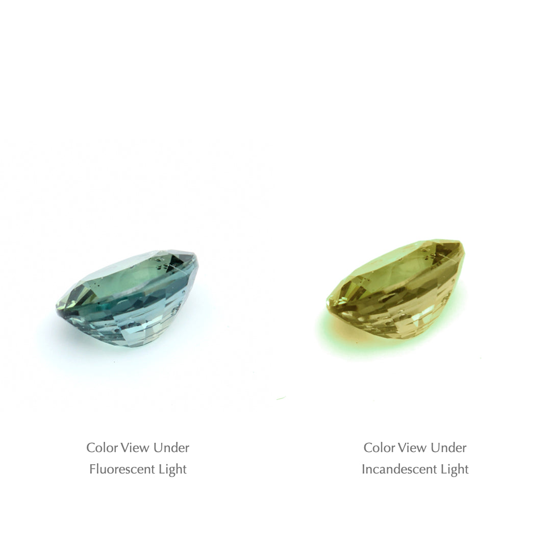 0.89 Ct. Tanzanian Color Change Sapphire TCC1005