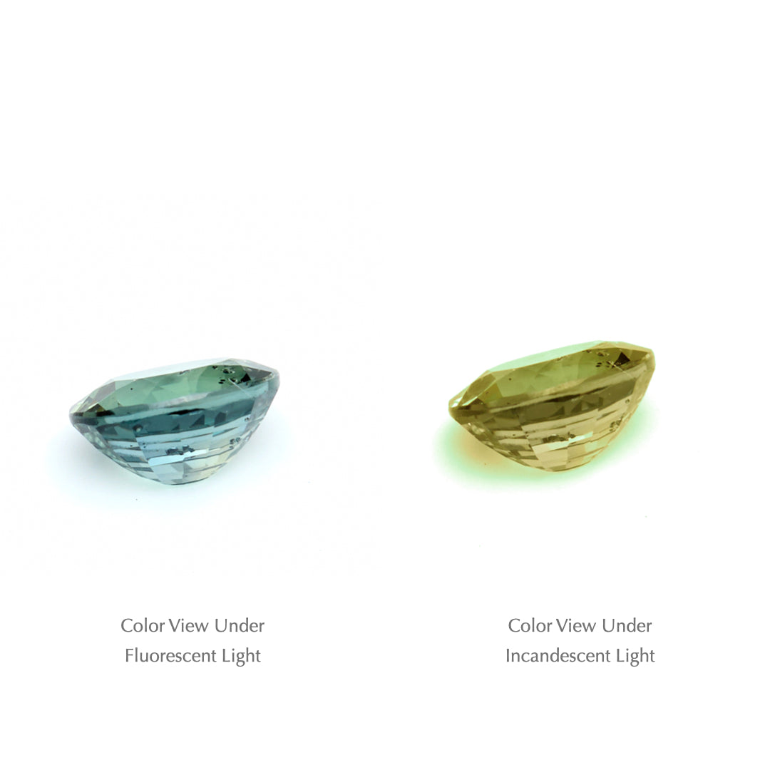 0.89 Ct. Tanzanian Color Change Sapphire TCC1005