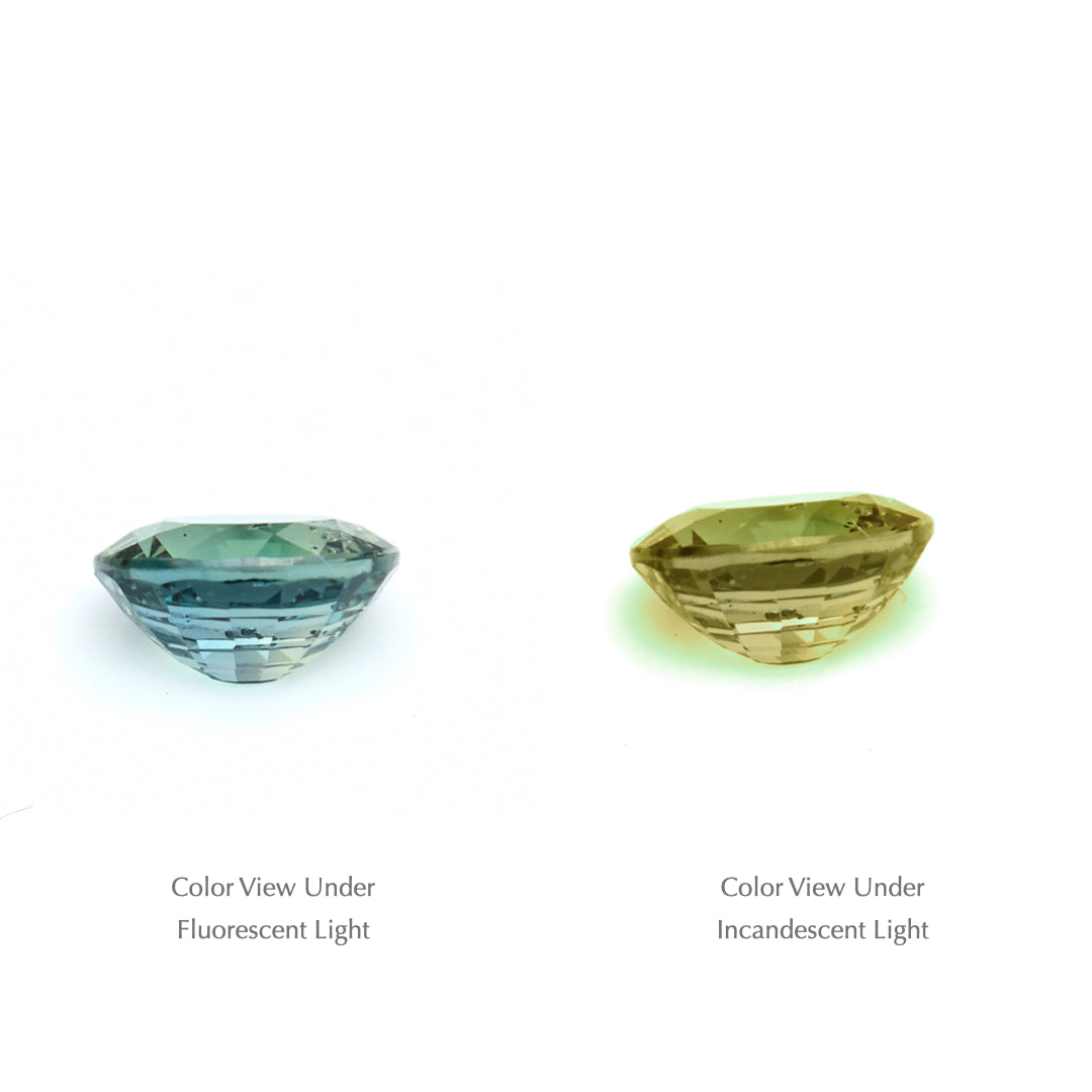 0.89 Ct. Tanzanian Color Change Sapphire TCC1005