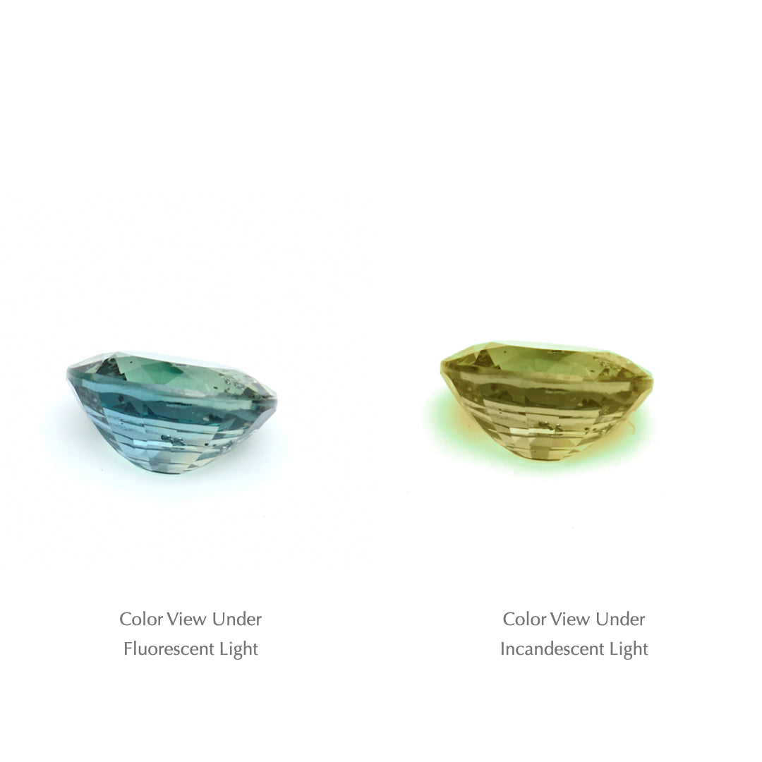 0.89 Ct. Tanzanian Color Change Sapphire TCC1005