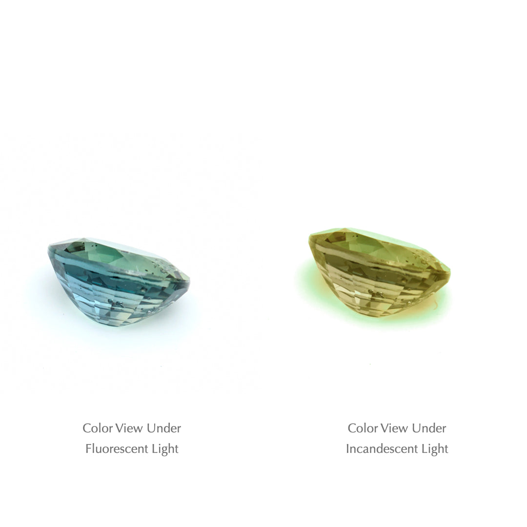 0.89 Ct. Tanzanian Color Change Sapphire TCC1005