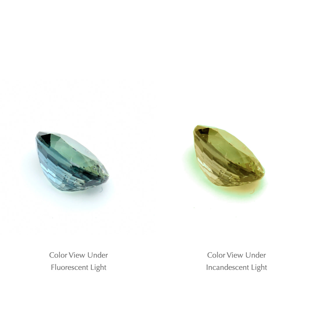 0.89 Ct. Tanzanian Color Change Sapphire TCC1005