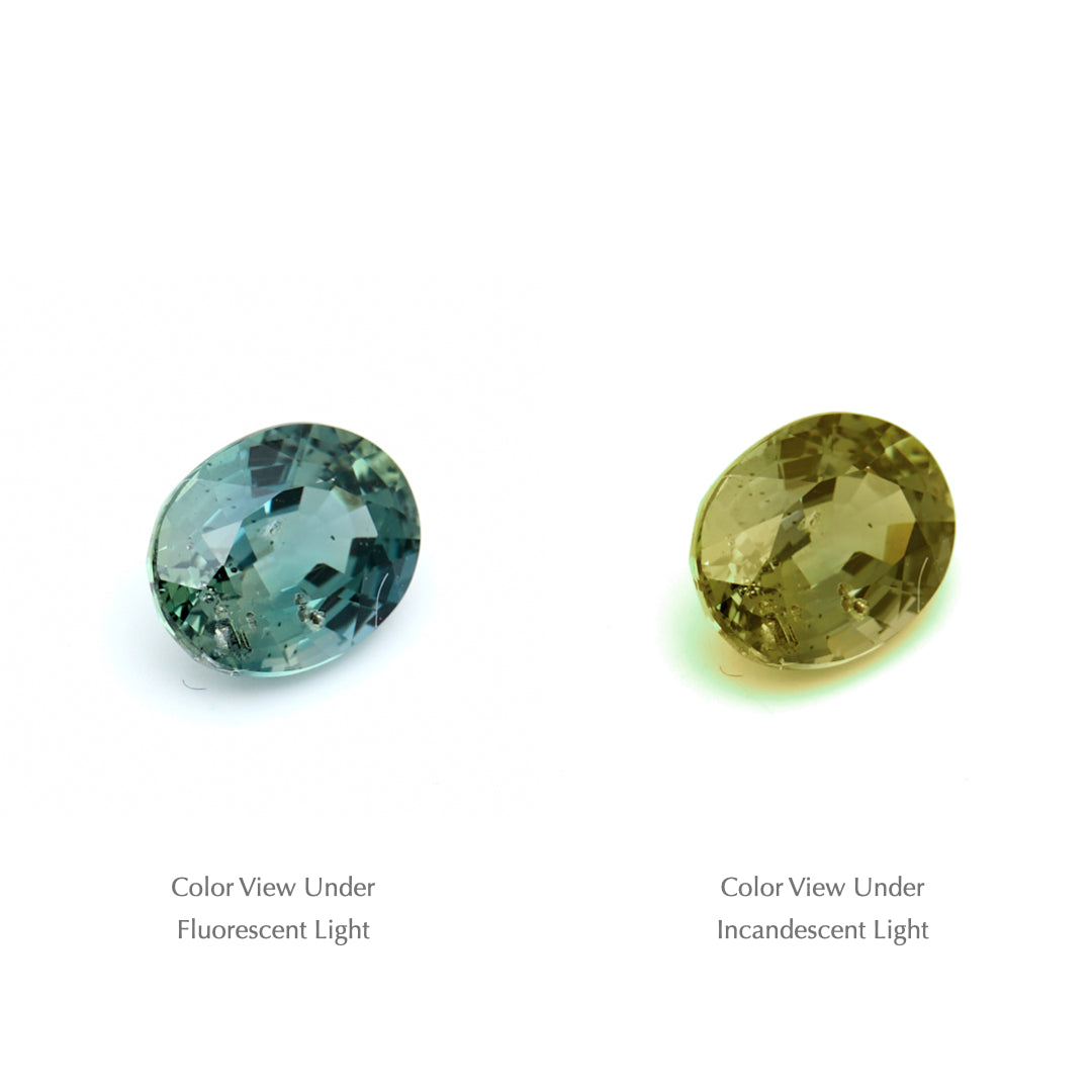0.89 Ct. Tanzanian Color Change Sapphire TCC1005