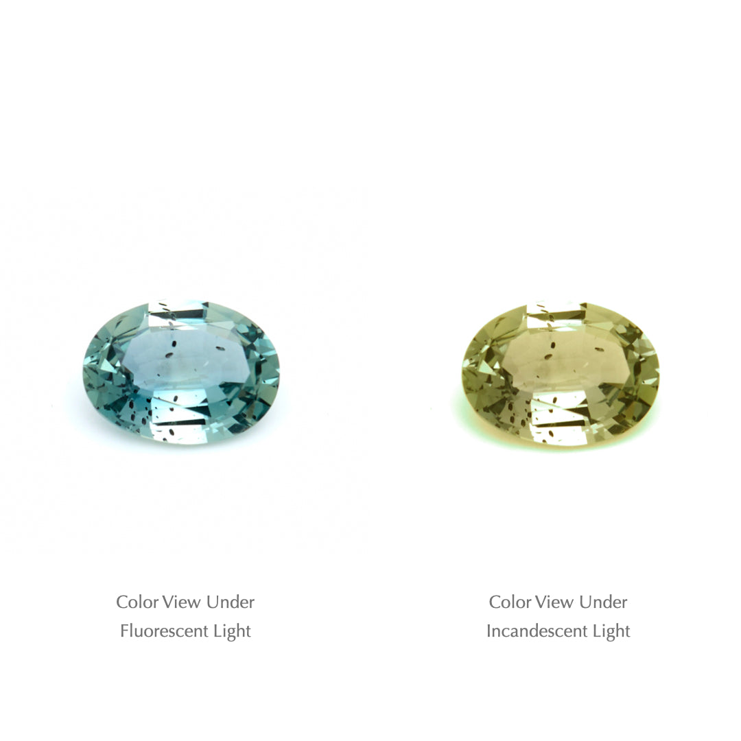 0.67 Ct. Tanzanian Color Change Sapphire TCC1006
