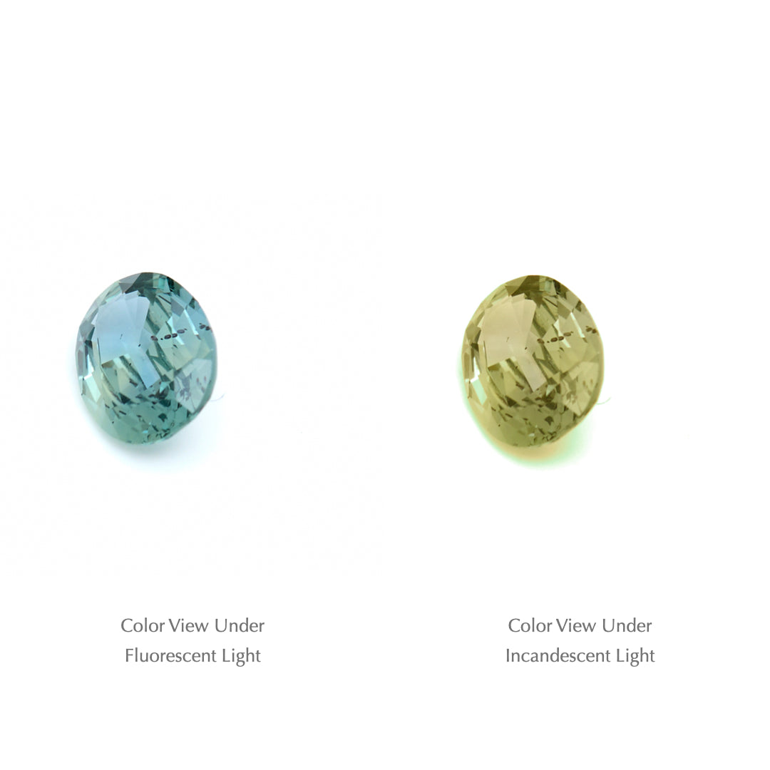 0.67 Ct. Tanzanian Color Change Sapphire TCC1006