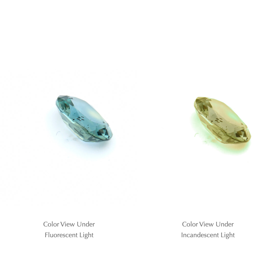 0.67 Ct. Tanzanian Color Change Sapphire TCC1006
