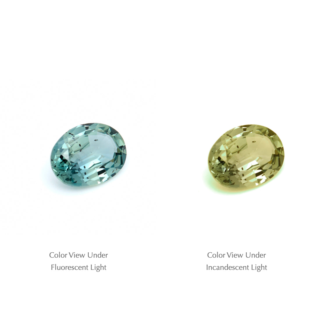 0.67 Ct. Tanzanian Color Change Sapphire TCC1006