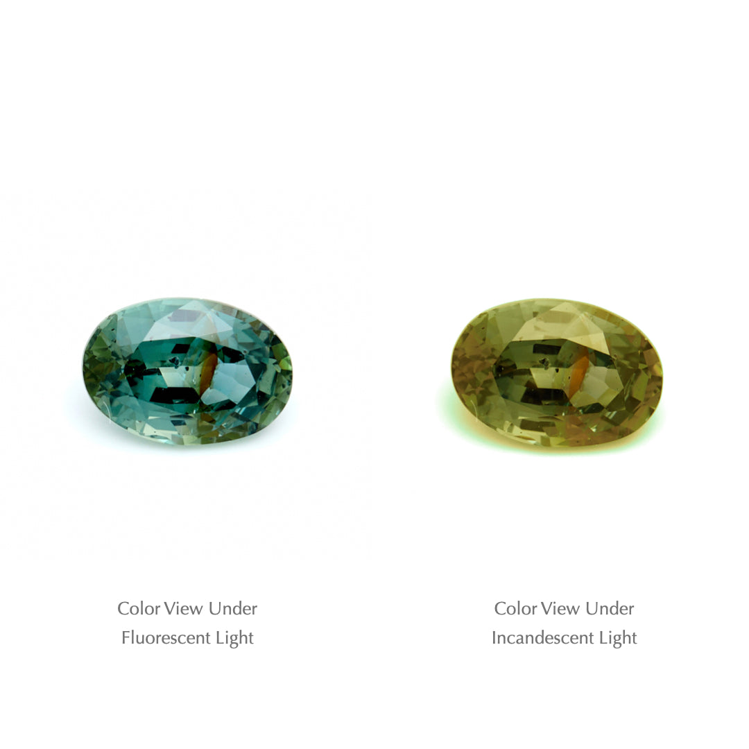1.27 Ct. Tanzanian Color Change Sapphire TCC1009