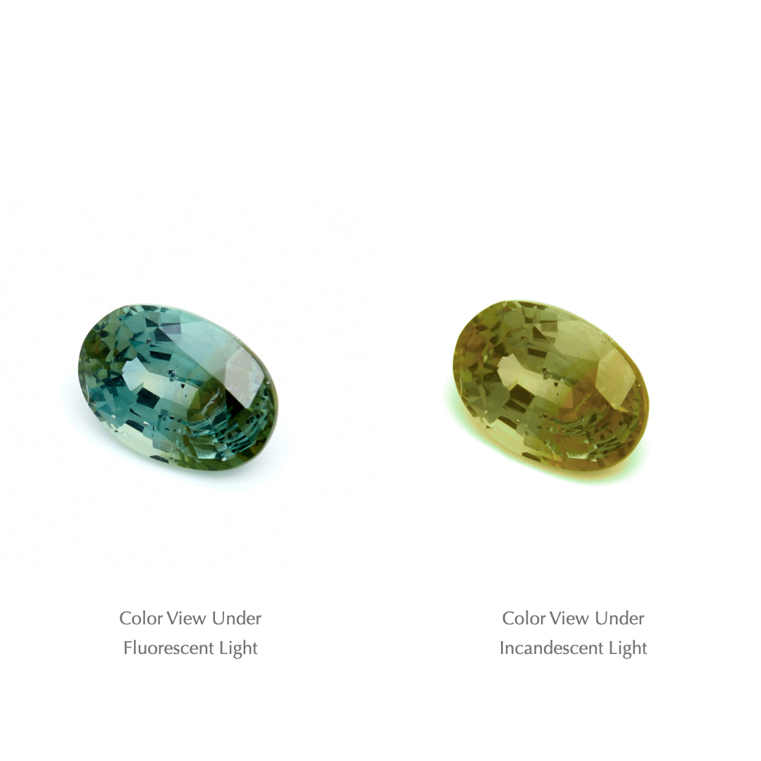 1.27 Ct. Tanzanian Color Change Sapphire TCC1009