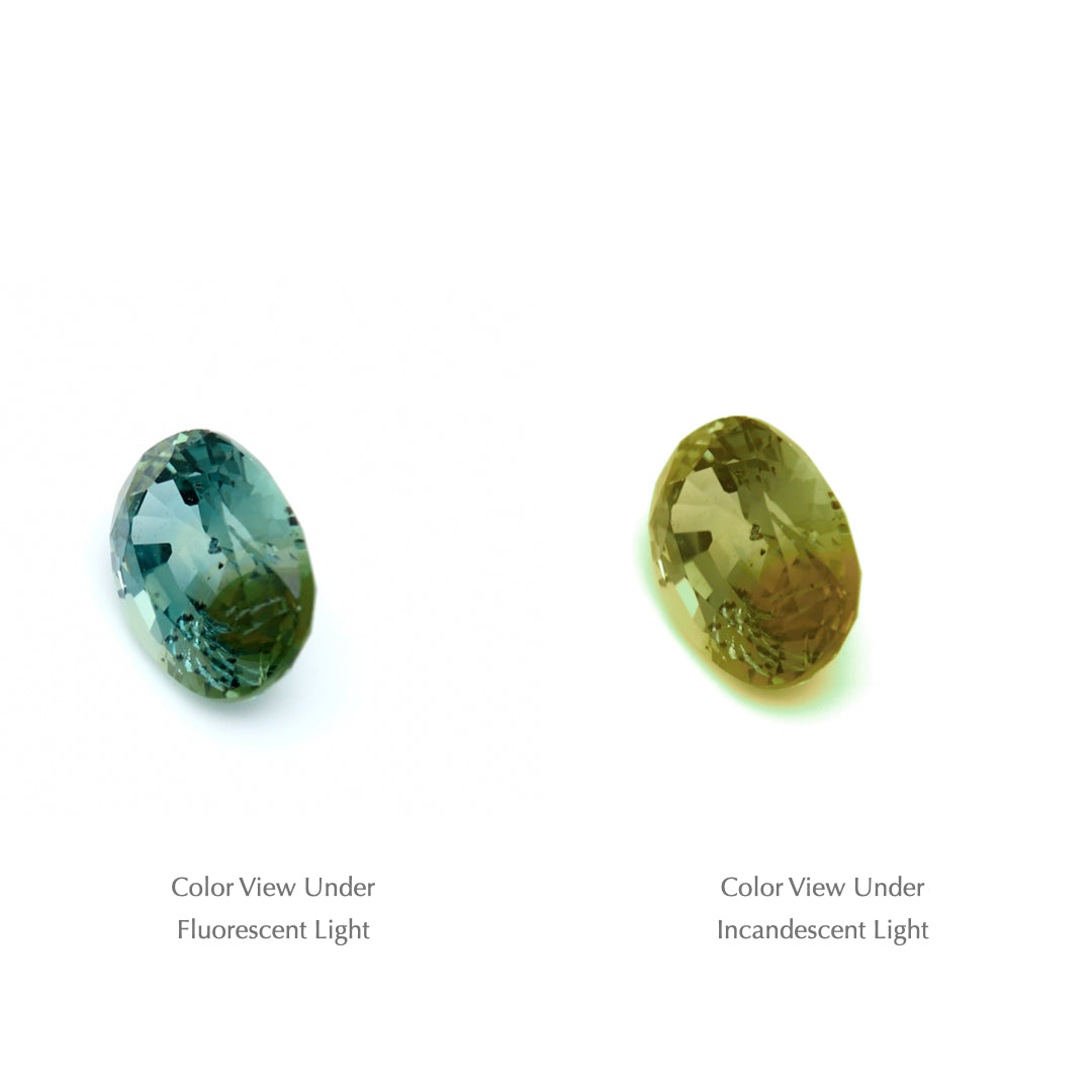1.27 Ct. Tanzanian Color Change Sapphire TCC1009