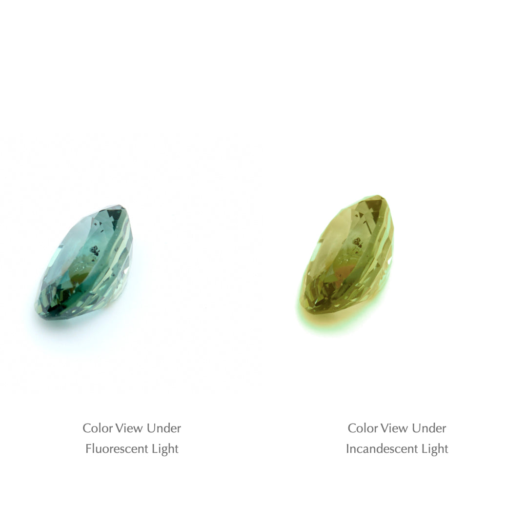 1.27 Ct. Tanzanian Color Change Sapphire TCC1009