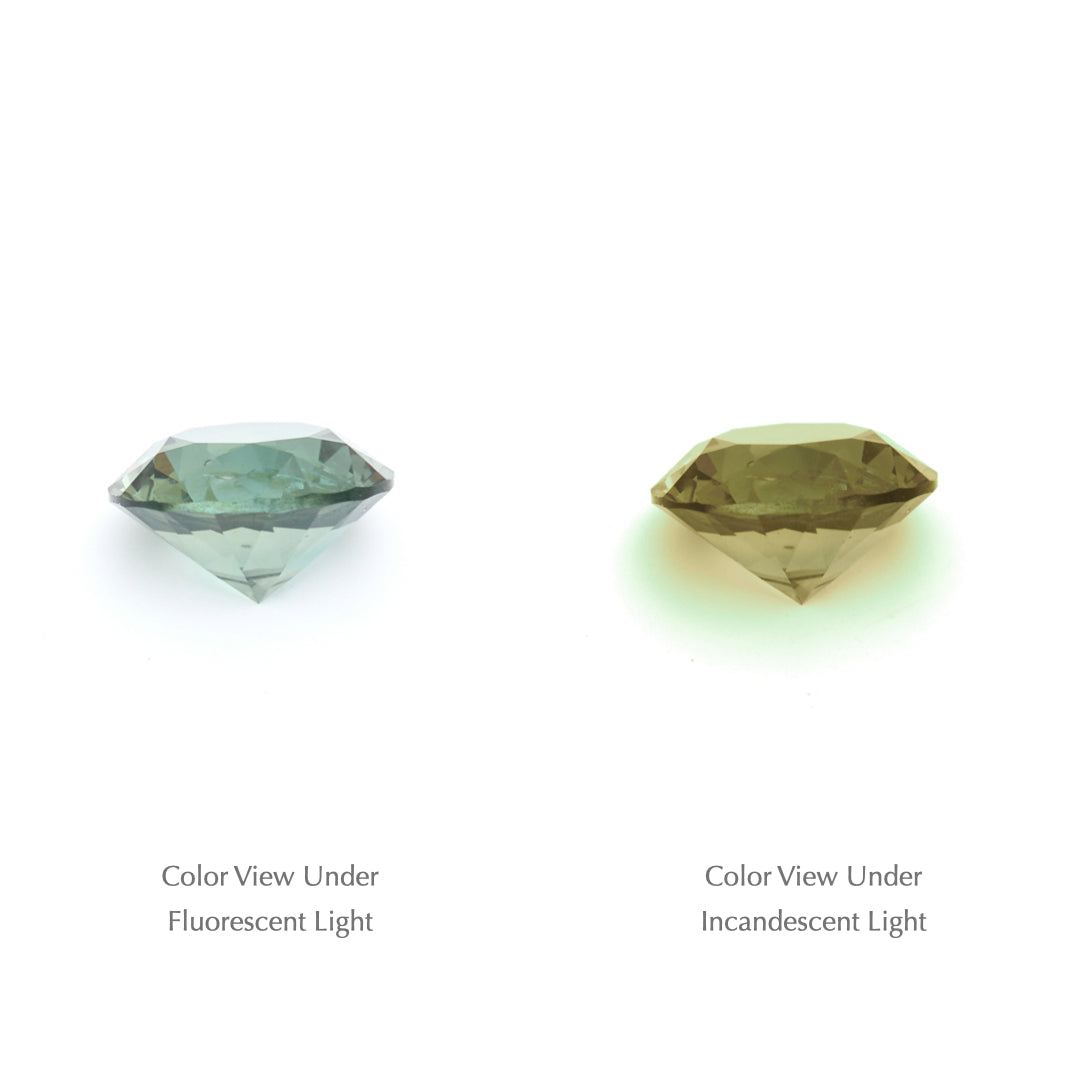 1.57 Ct. Tanzanian Color Change Sapphire TCC1013